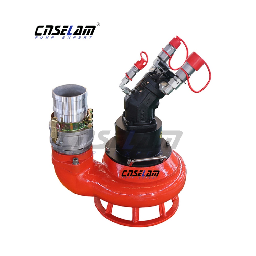 Durable hydraulic trash pump